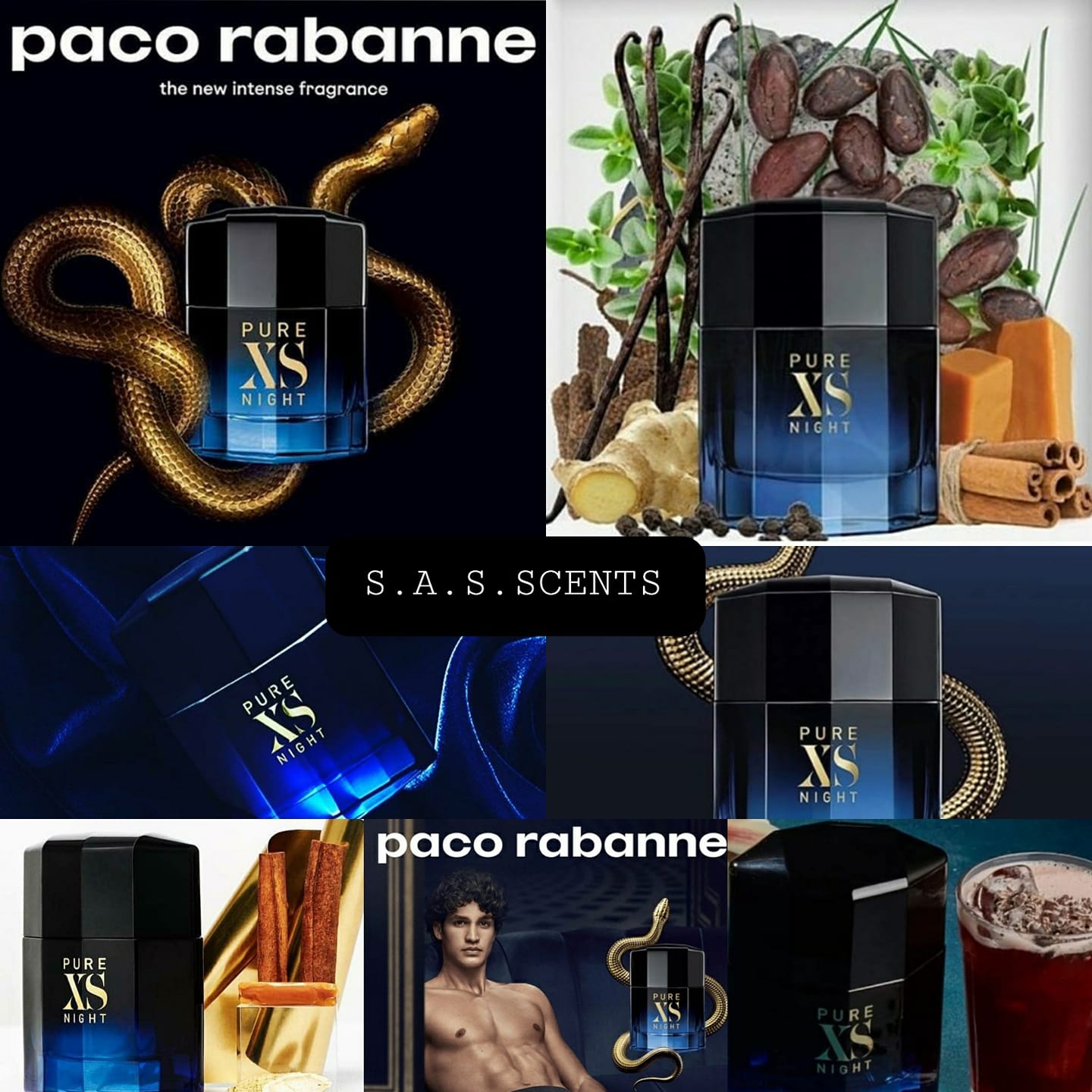 PACO RABANNE - Pure Xs Night Cologne 100ml EDP