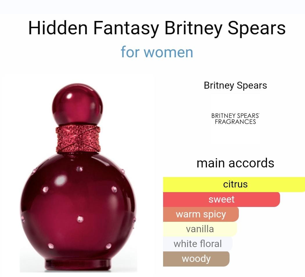 BRITNEY SPEARS - Hidden Fantasy 100 ml EDP