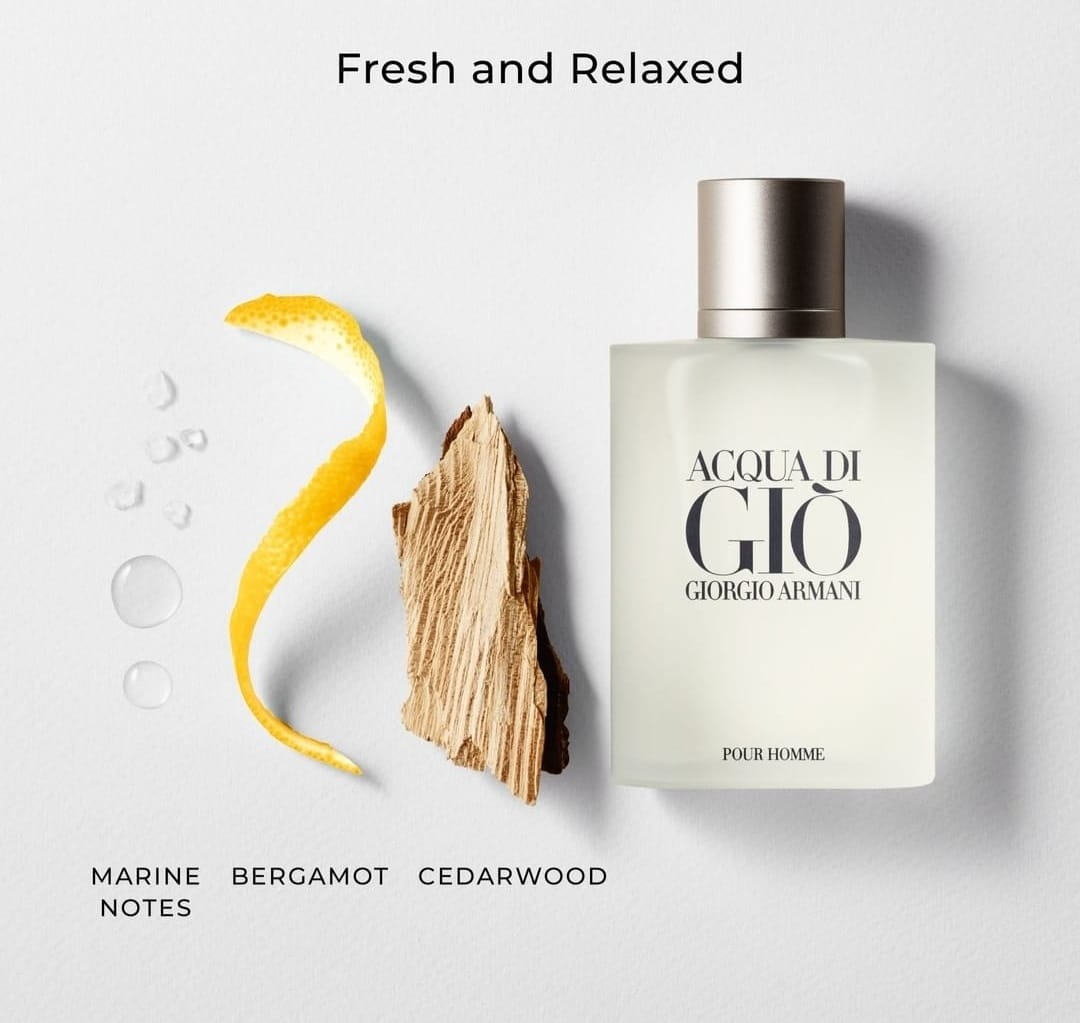 GIORGIO ARMANI  -Acqua Di Gio  Cologne  100 ML EDT