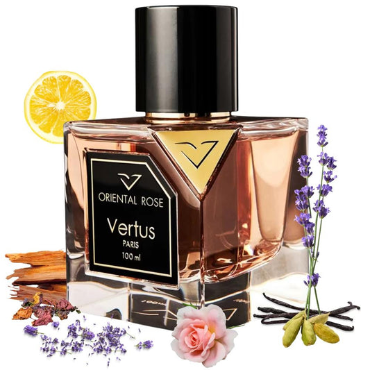 VERTUS PARIS - Oriental Rose Eau De Parfum (Unisex) Premium Luxurious Niche 100ml EDP