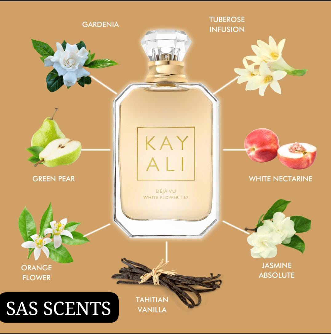 KAY ALI - Déjà Vu White Flower  | 57 EDP  100ml EDP